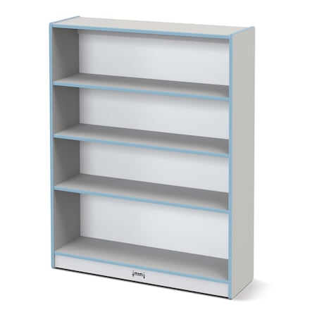 Jonti-Craft Rainbow Accents Standard Bookcase, Coastal Blue 0971JC131